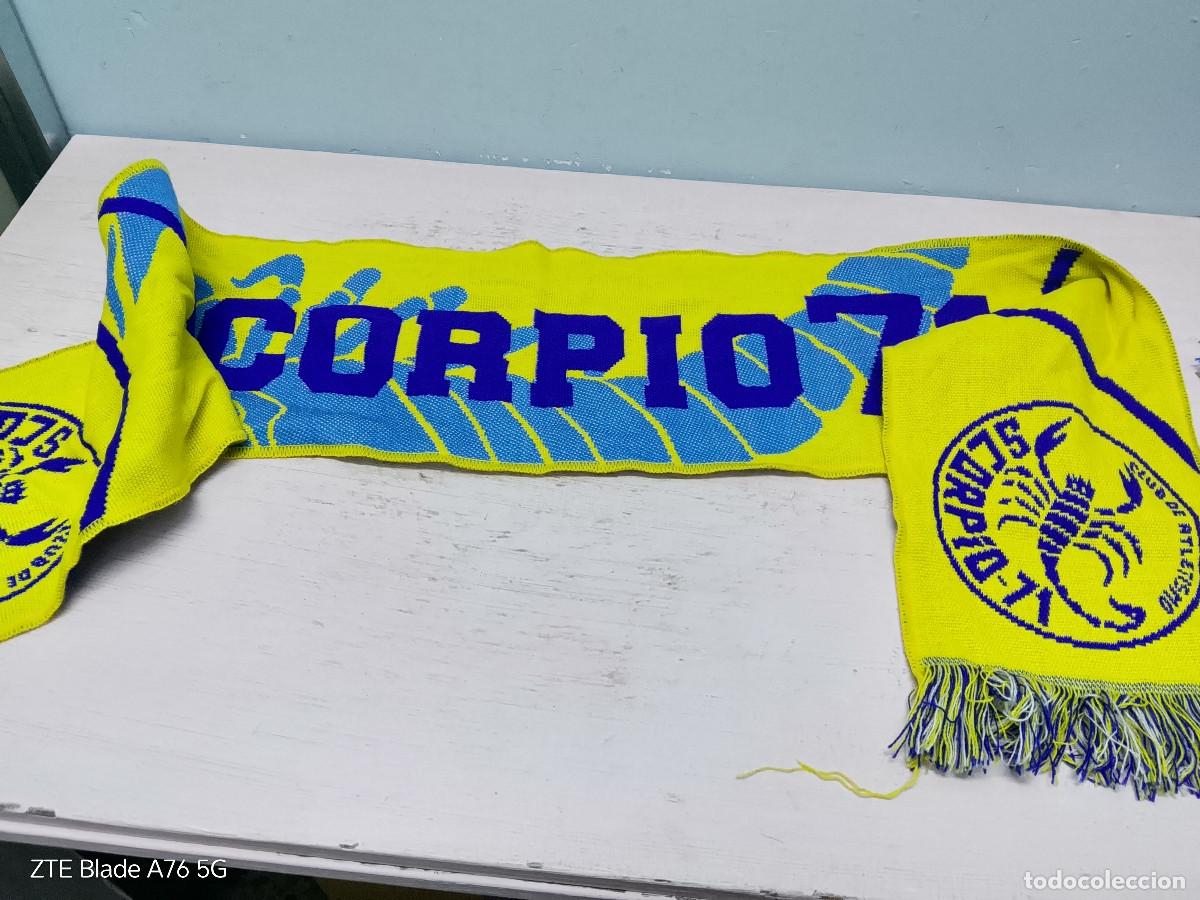 Collectionnisme sportif: Scorpio 71 atletismo bufanda scarf Aragon Zaragoza