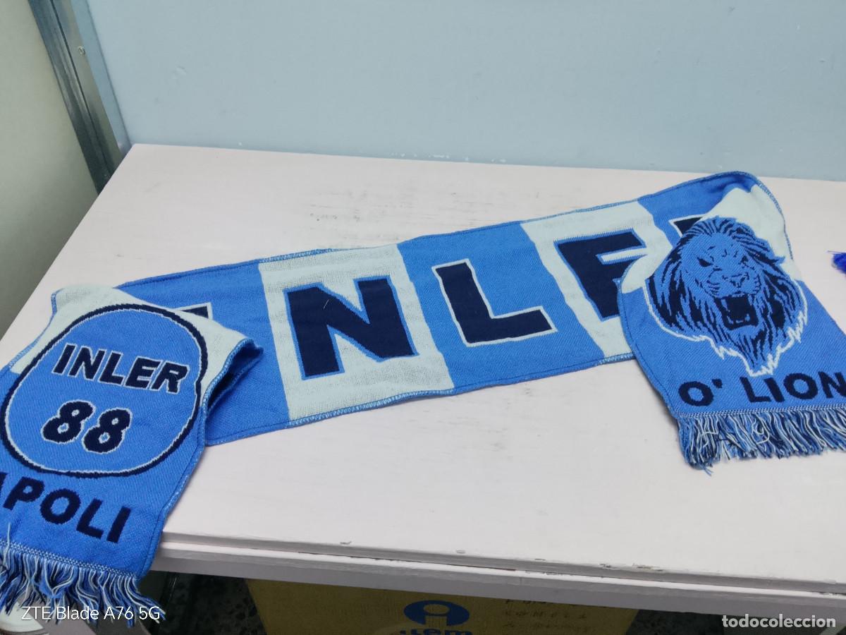 Collectionnisme sportif: bufanda vintage de f&uacute;tbol del SSC Napoli Calcio sciarpa Switzerland player