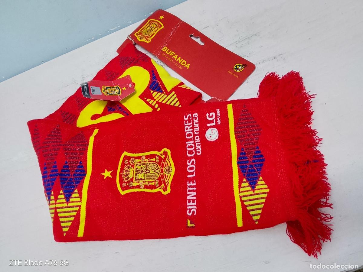 Coleccionismo deportivo: Espa&ntilde;a Spain seleccion futbol football bufanda futbol football scarf seleccion