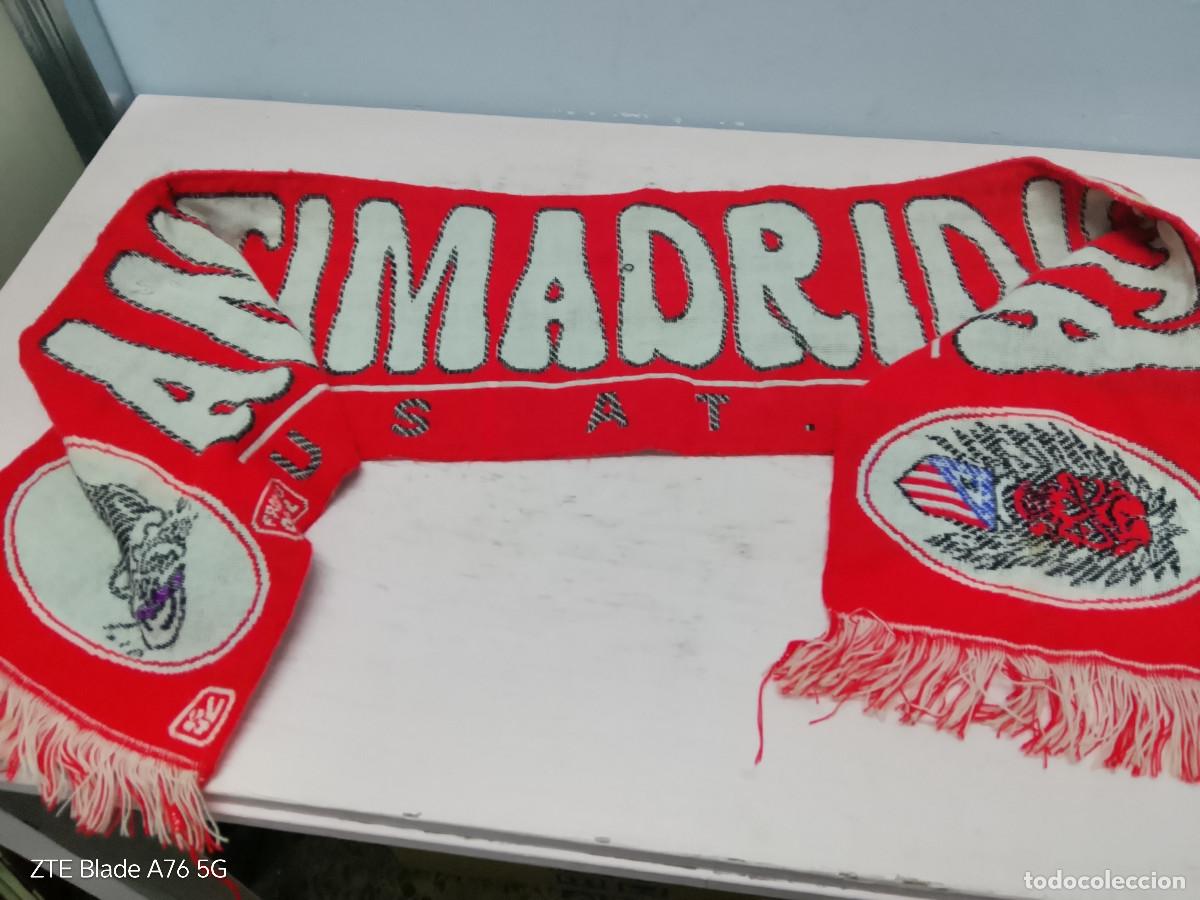 Coleccionismo deportivo: Atletico de Madrid bufanda futbol football scarf antimadridista Ultras ultra