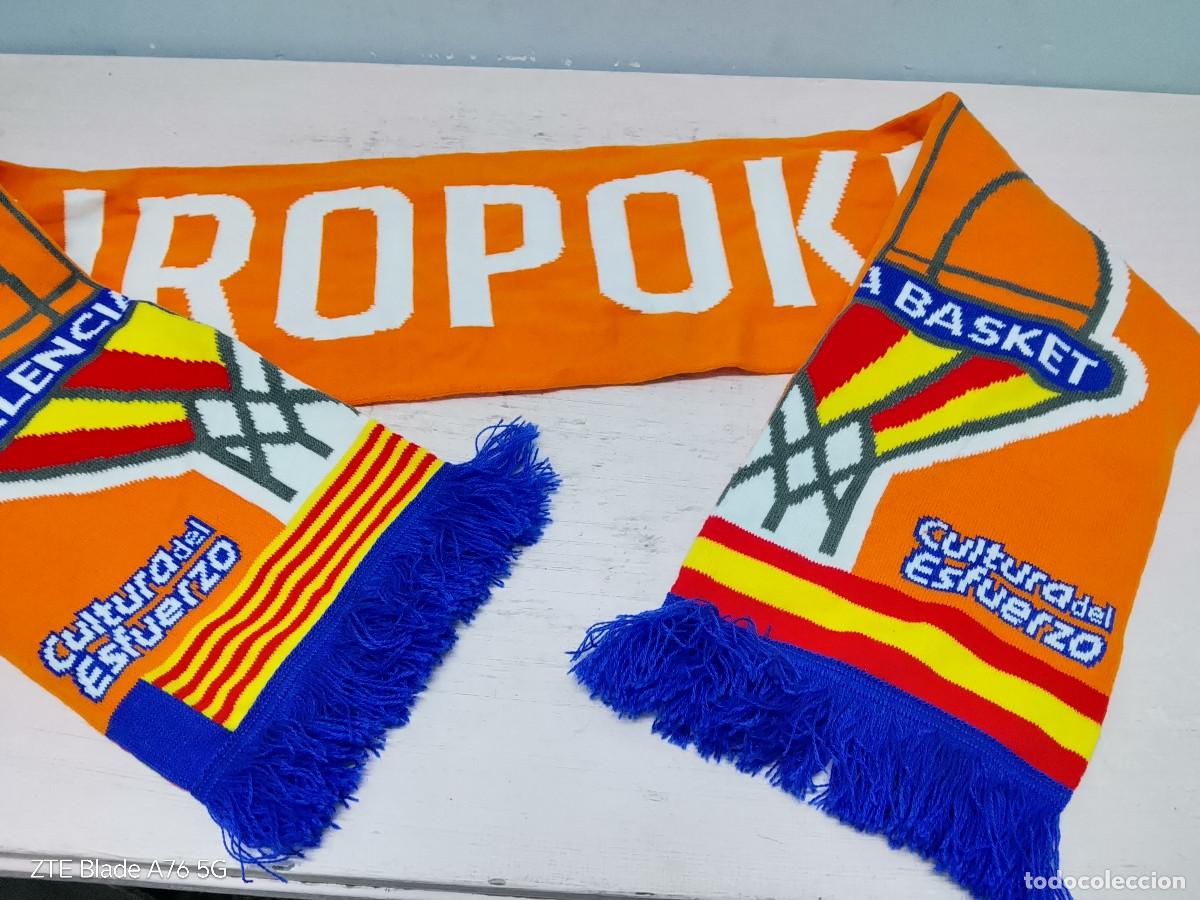 Coleccionismo deportivo: Pamesa Valencia bufanda scarf basketball basket basquet
