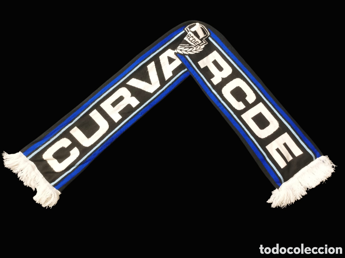 Coleccionismo deportivo: Bufanda supporters Ultras &rdquo; LA CURVA &rdquo; RCD Espanyol - Foto 3