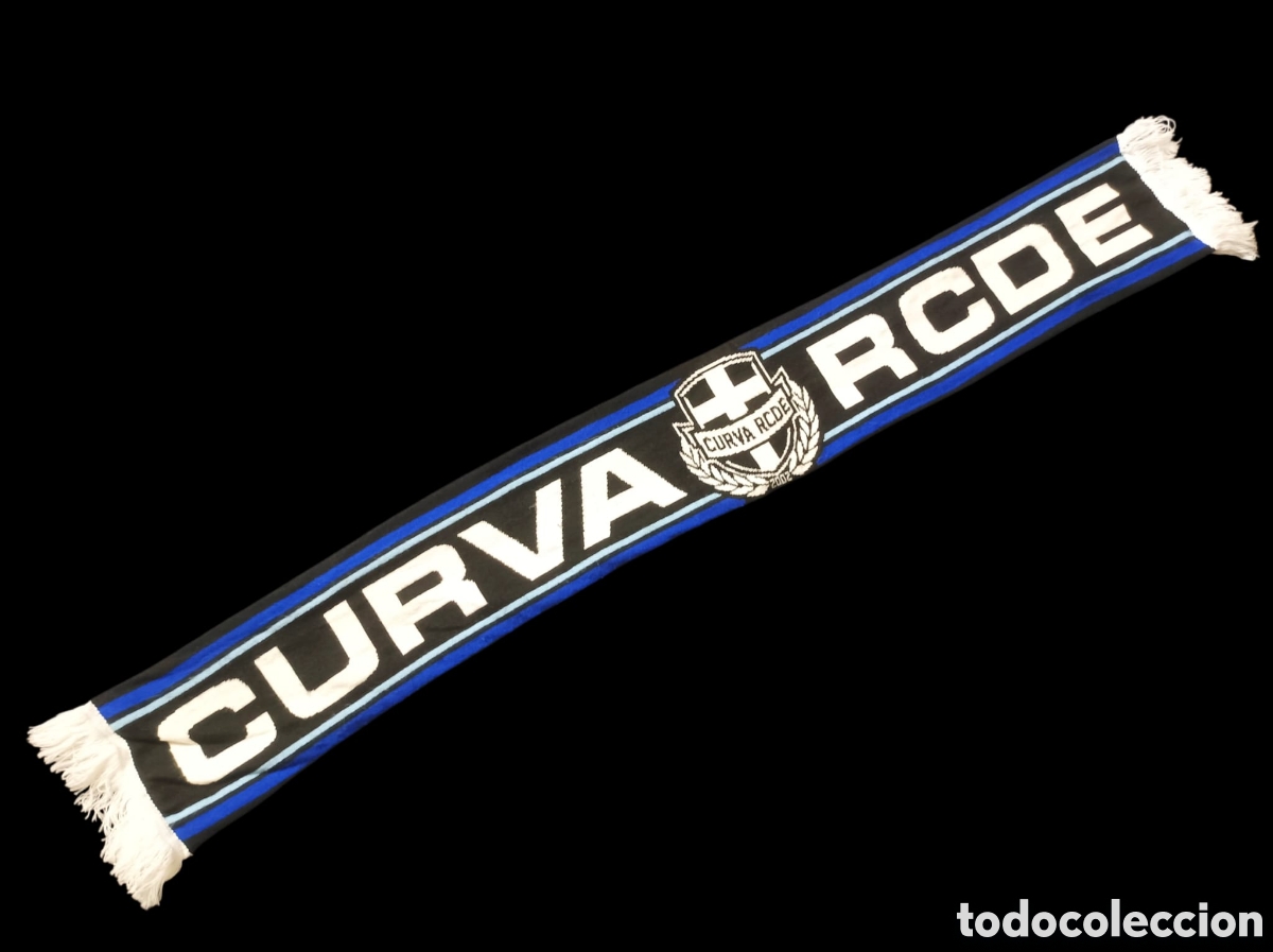 Coleccionismo deportivo: Bufanda supporters Ultras &rdquo;LA CURVA XX aniversario RCD Espanyol 2002-2022