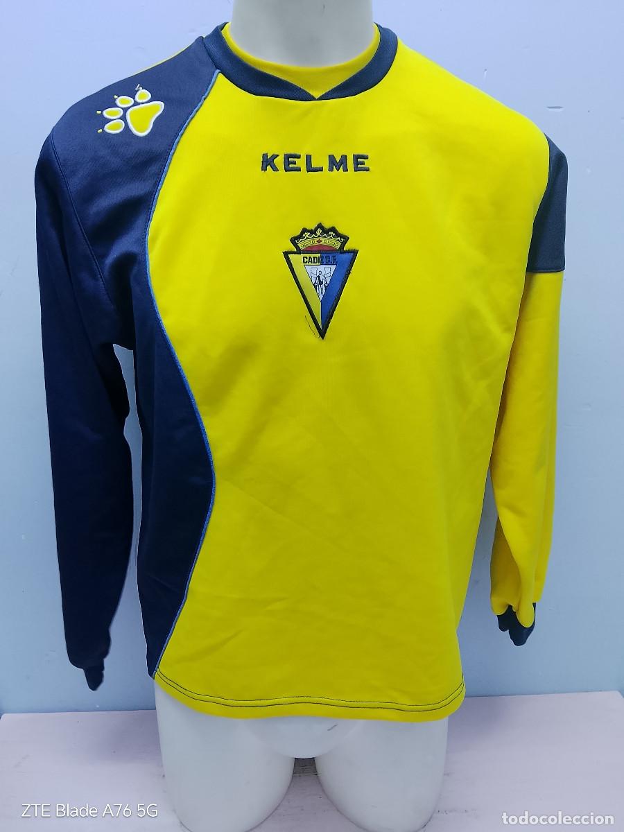Collectionnisme sportif: Cadiz CF jersey camiseta futbol football shirt entreno training M 58cts