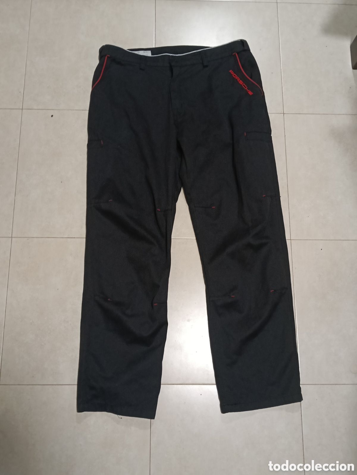 Coleccionismo deportivo: Pantal&oacute;n Porsche equipo