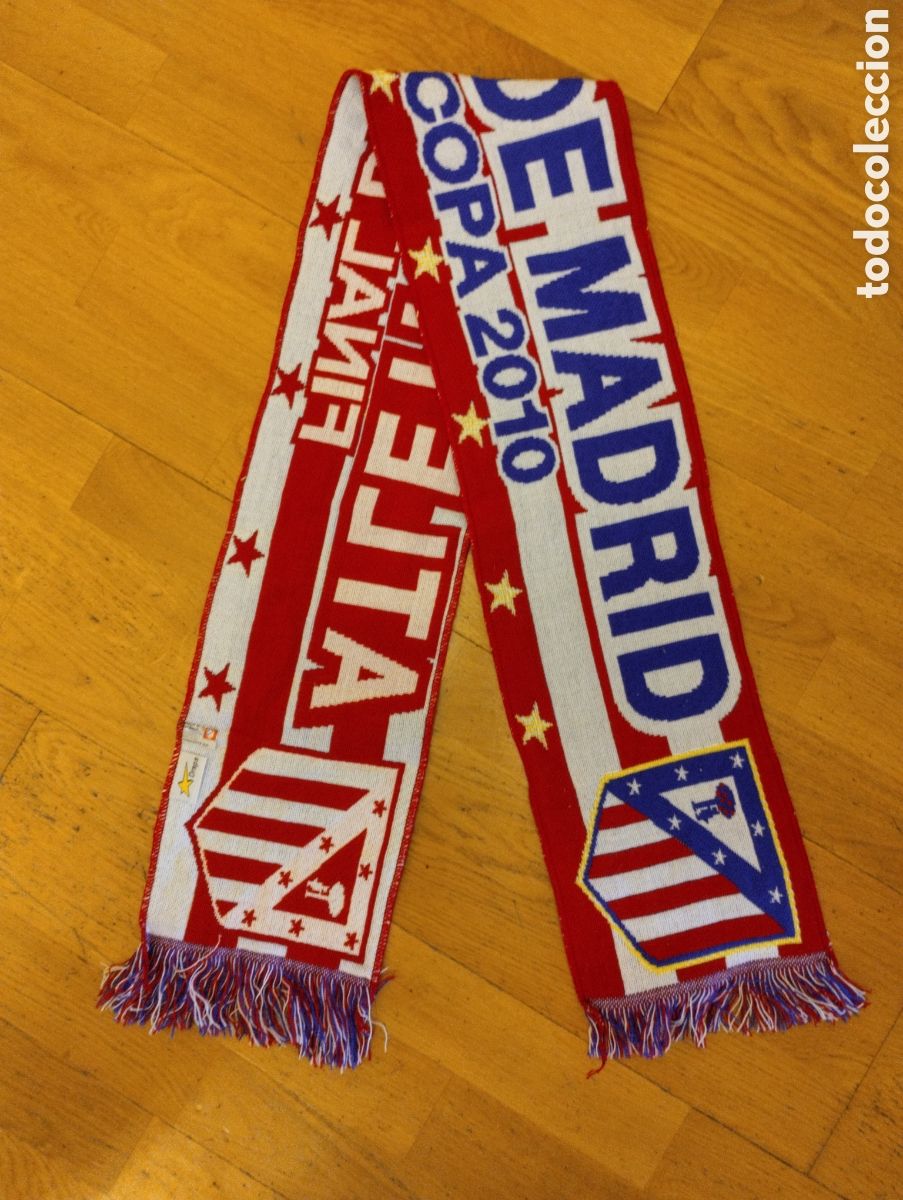 Coleccionismo deportivo: Bufanda Atl&eacute;tico de Madrid - Foto 2