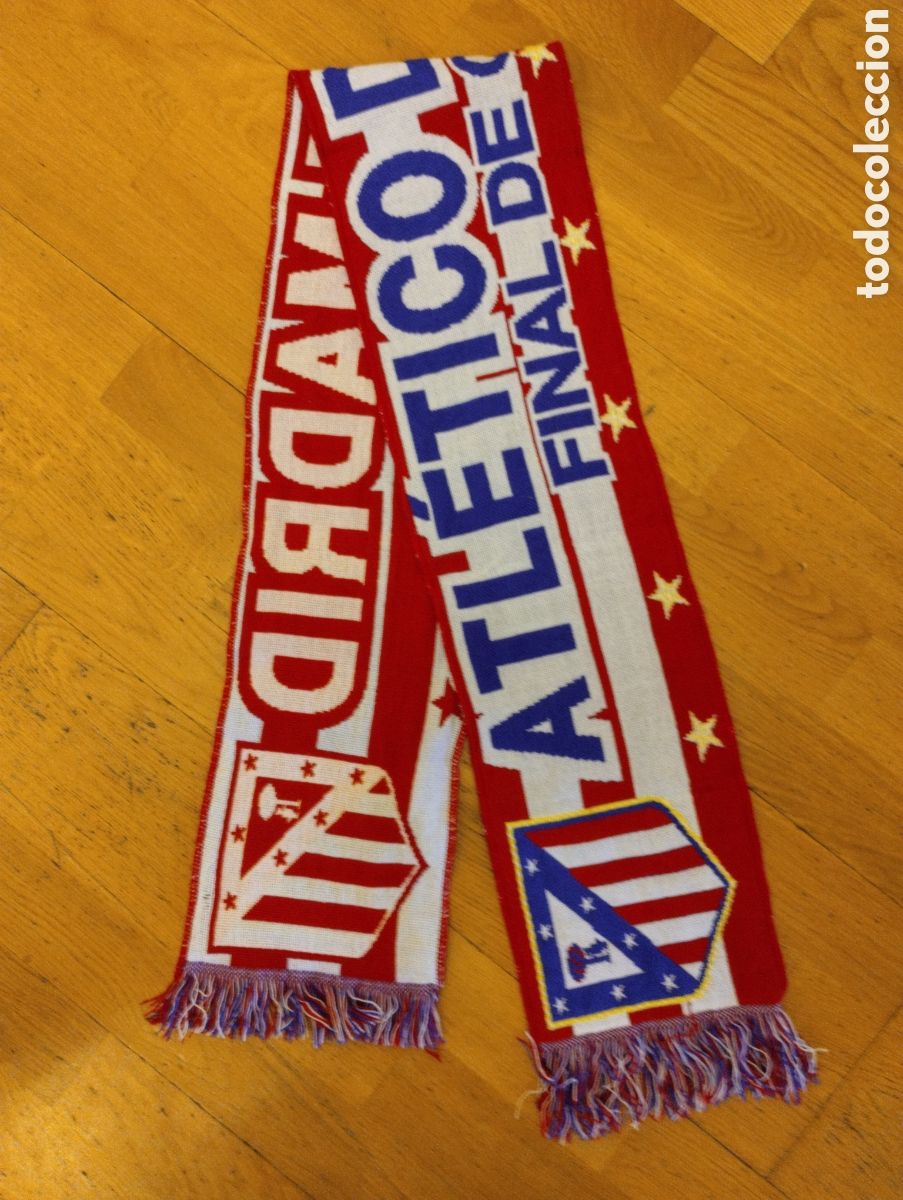 Coleccionismo deportivo: Bufanda Atl&eacute;tico de Madrid - Foto 3