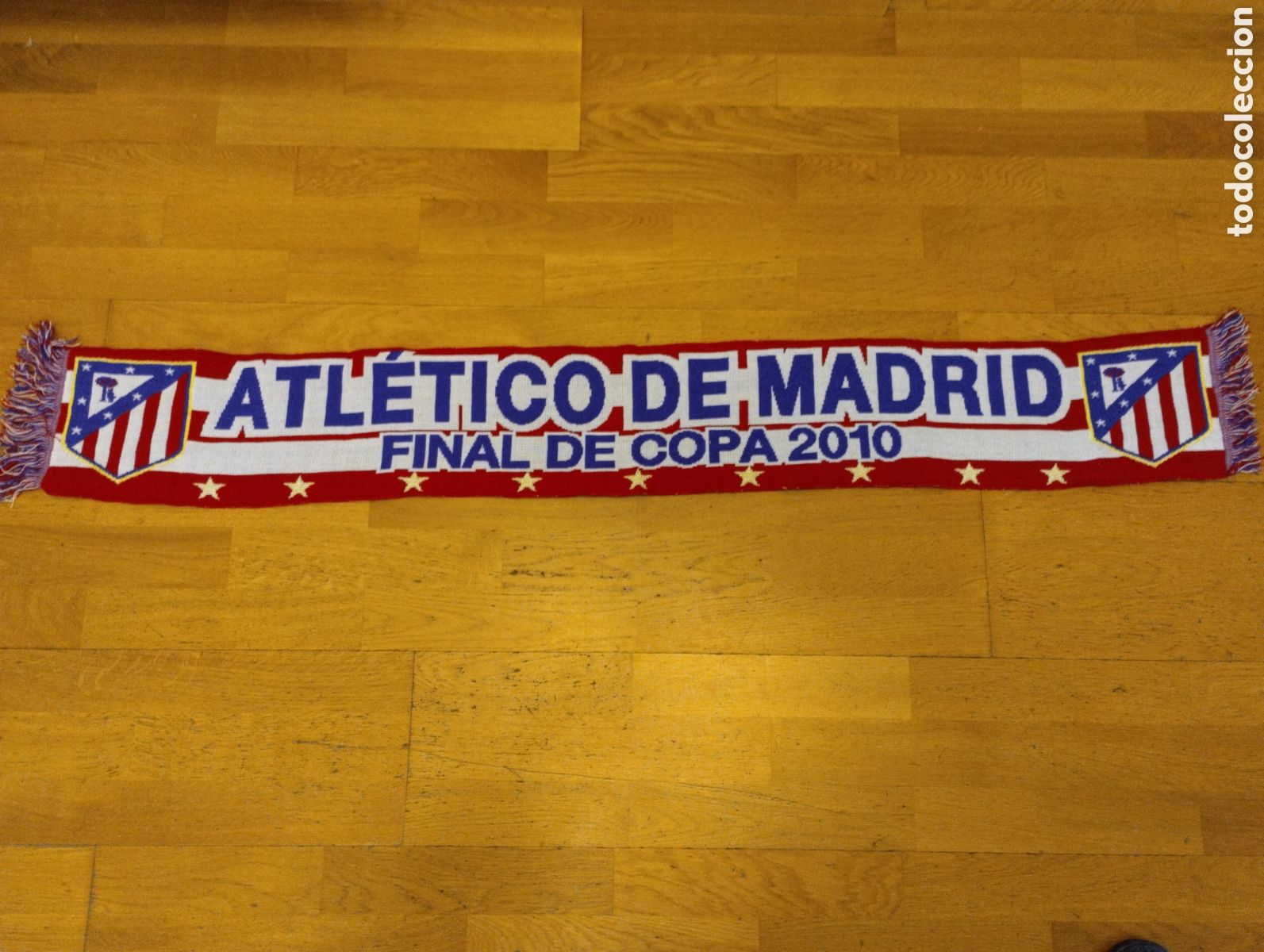 Coleccionismo deportivo: Bufanda Atl&eacute;tico de Madrid - Foto 1