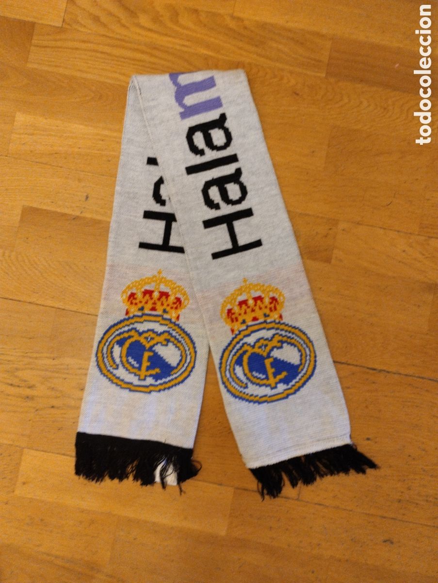 Coleccionismo deportivo: Bufanda futbol Real Madrid - Foto 3