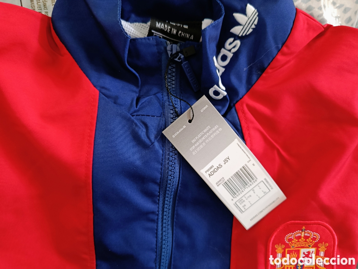 Coleccionismo deportivo: Chaqueta Selecci&oacute;n Espa&ntilde;ola Nueva - Foto 5
