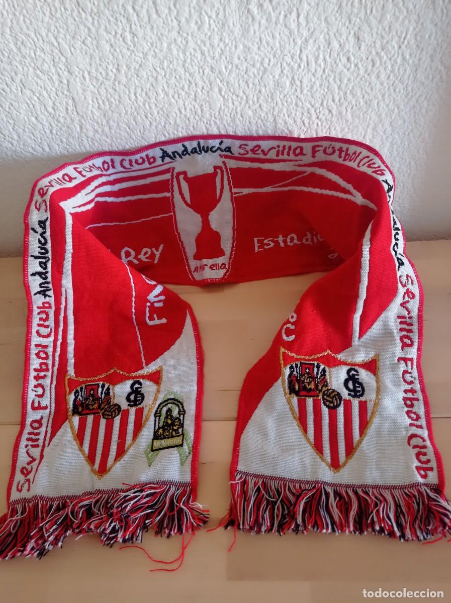 Coleccionismo deportivo: BUFANDA SEVILLA F.C. - OFICIAL - SEVILLA F&Uacute;TBOL CLUB