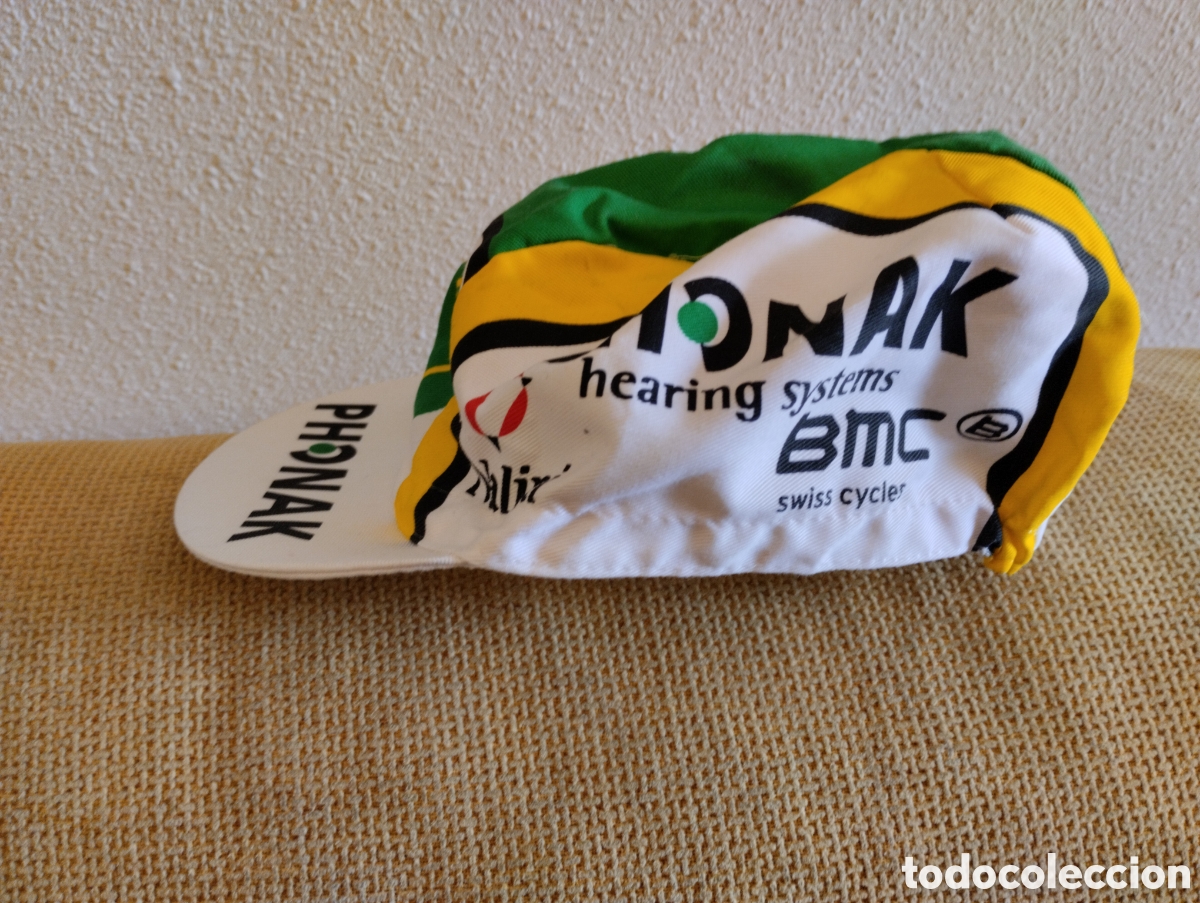 Coleccionismo deportivo: Gorra antigua ciclismo Phonak - Foto 3