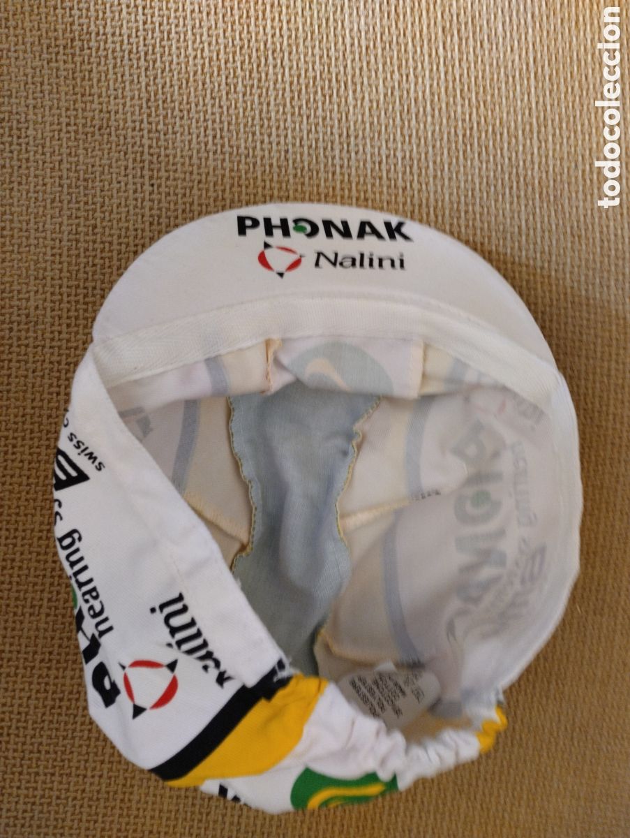 Coleccionismo deportivo: Gorra antigua ciclismo Phonak - Foto 6