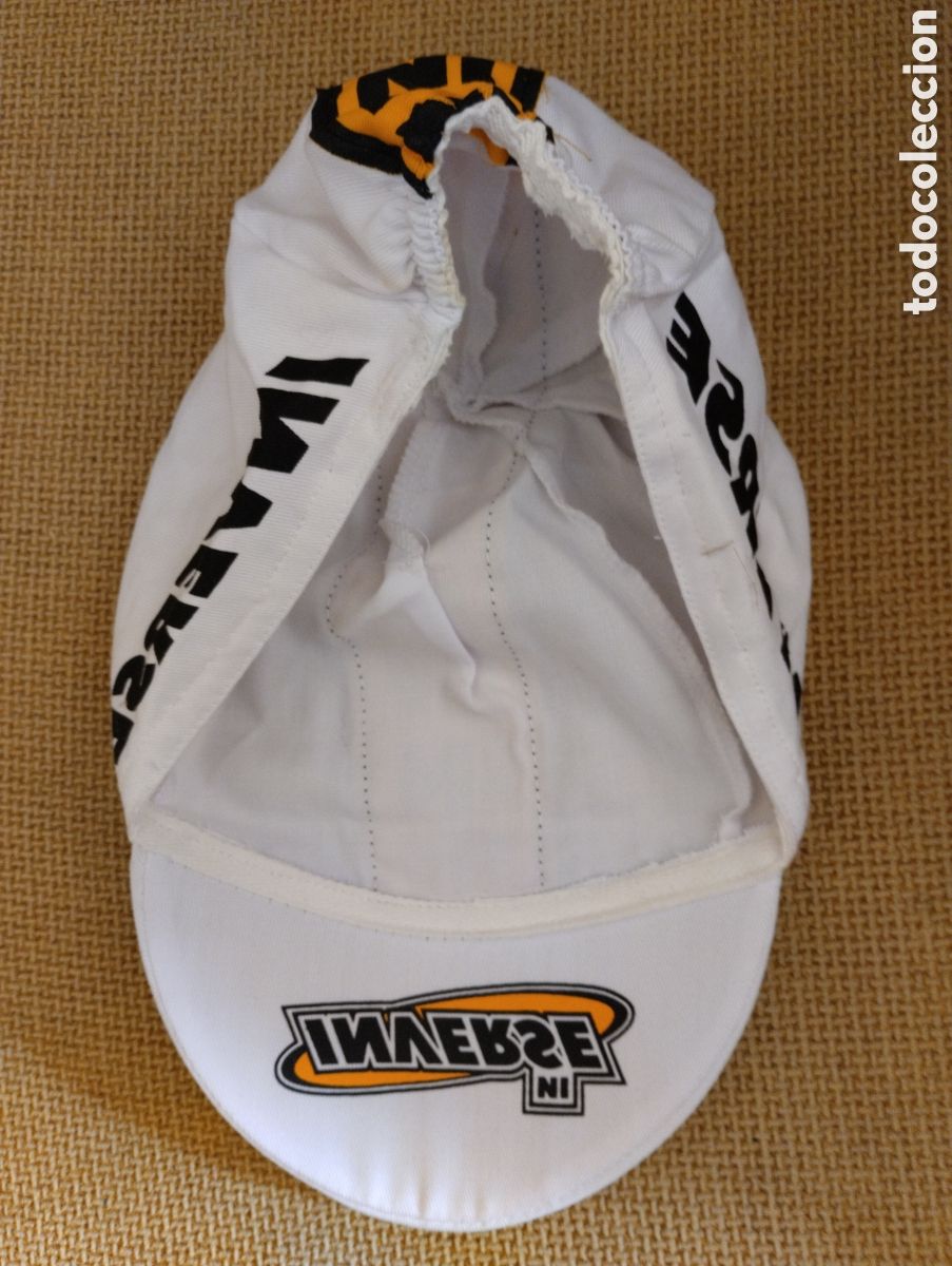 Coleccionismo deportivo: Gorra antigua ciclismo Inverse in - Foto 2