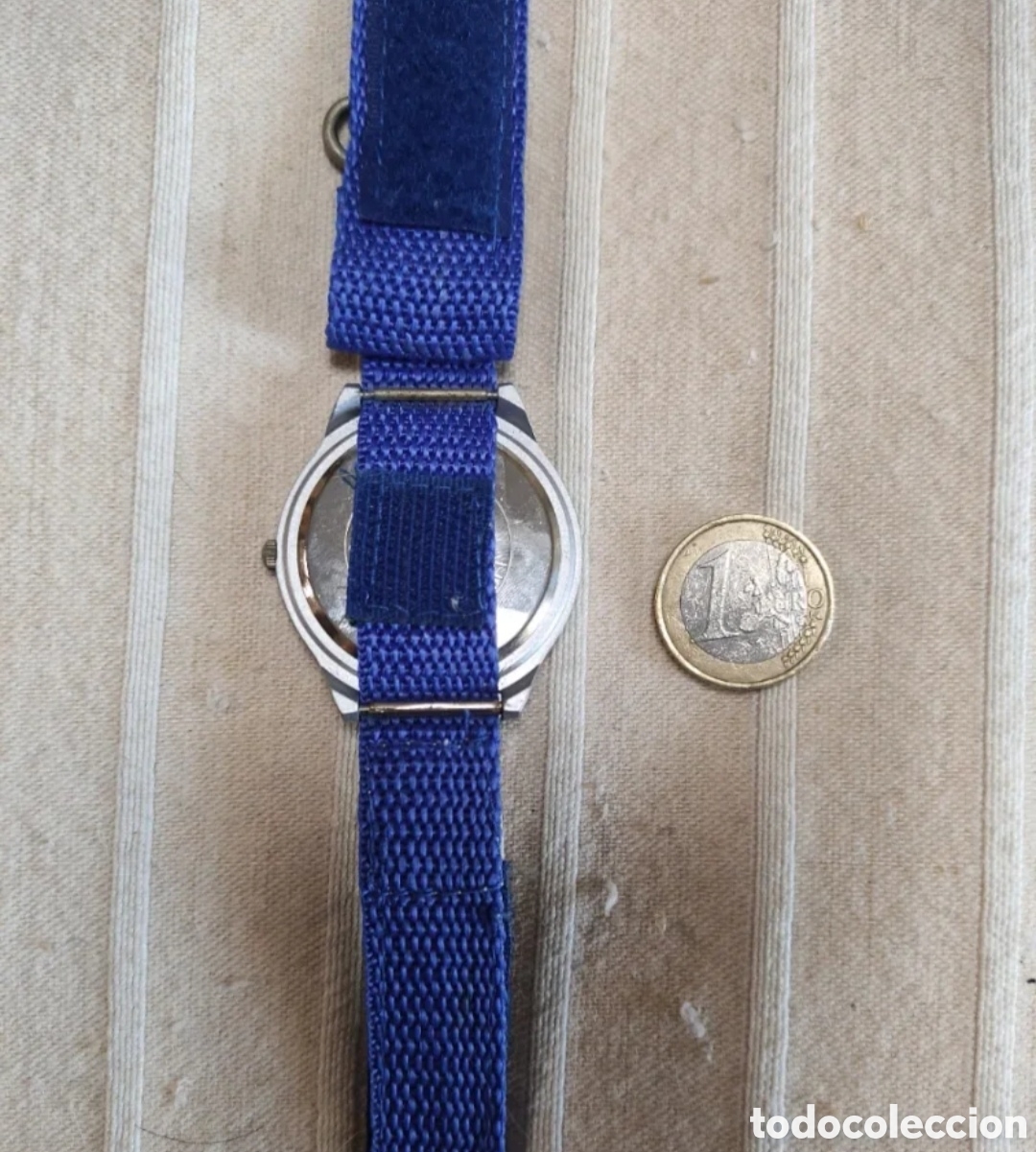 Coleccionismo deportivo: Reloj Real Madrid de pulsera vintage - Foto 4