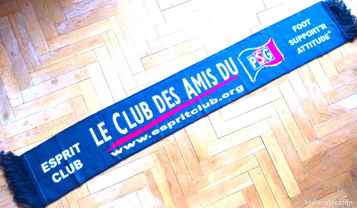 Coleccionismo deportivo: BUFANDA PSG PARIS SAINT GERMAIN FOOT SUPPORTERS ATTITUDE ORIGINAL FRANCE FRANCIA SCARV SCARF
