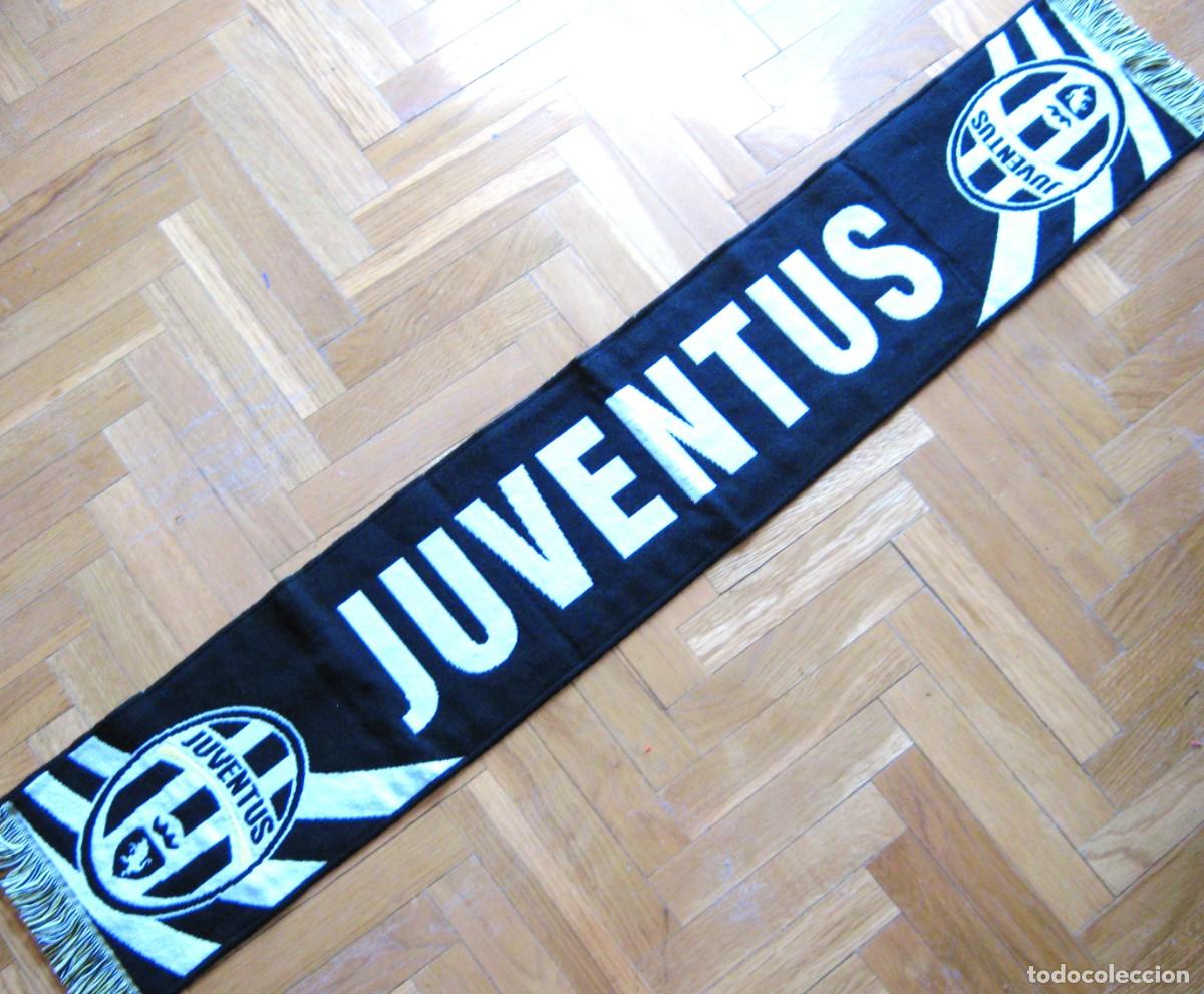 Coleccionismo deportivo: BUFANDA JUVENTUS TURIN TORINO ITALIA ITALY + LOGO ACRILICA SCARV SCARF