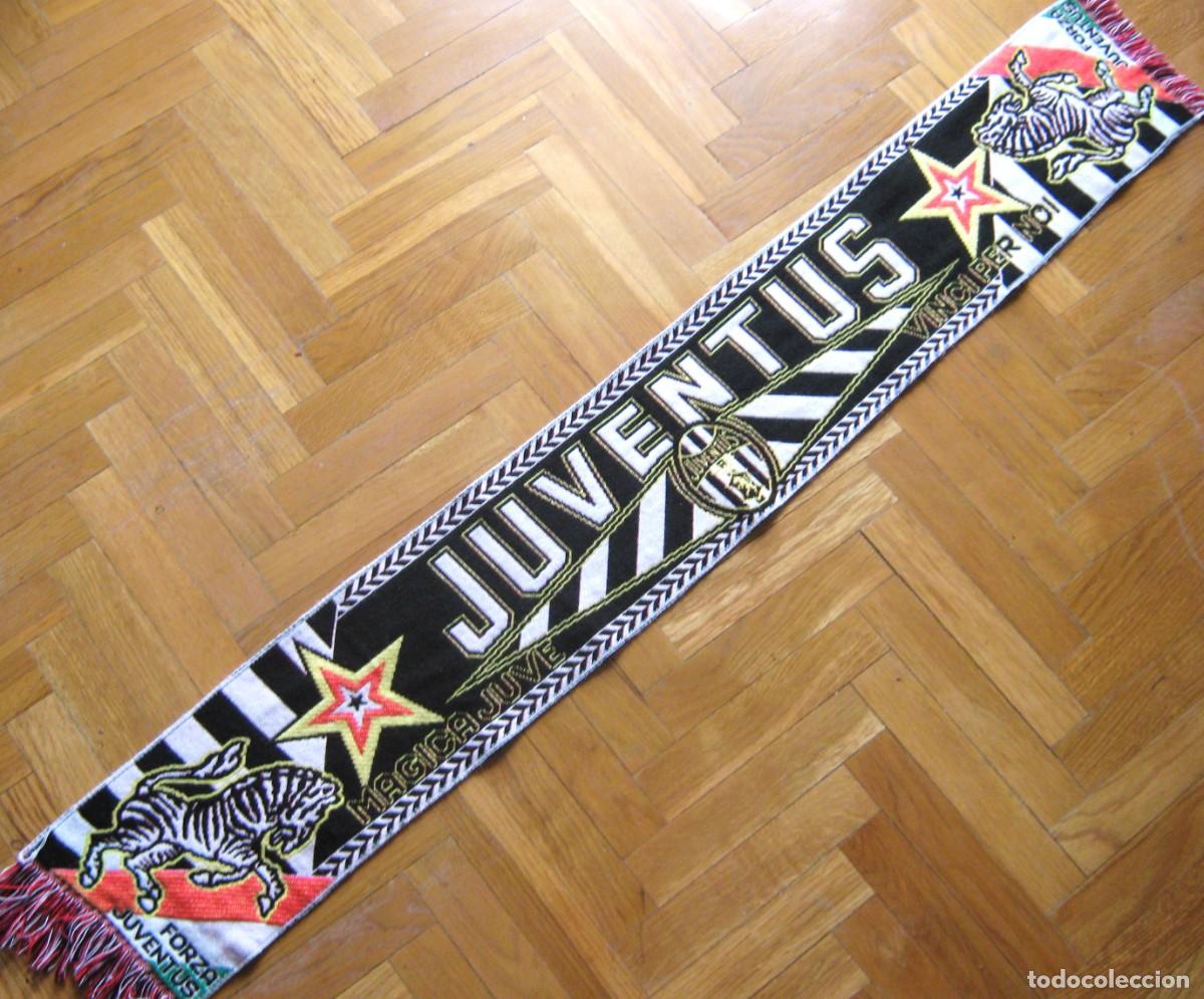 Coleccionismo deportivo: BUFANDA JUVENTUS TURIN TORINO ITALIA ITALY FORZA MAGICA JUVE ACRILICA SCARV SCARF