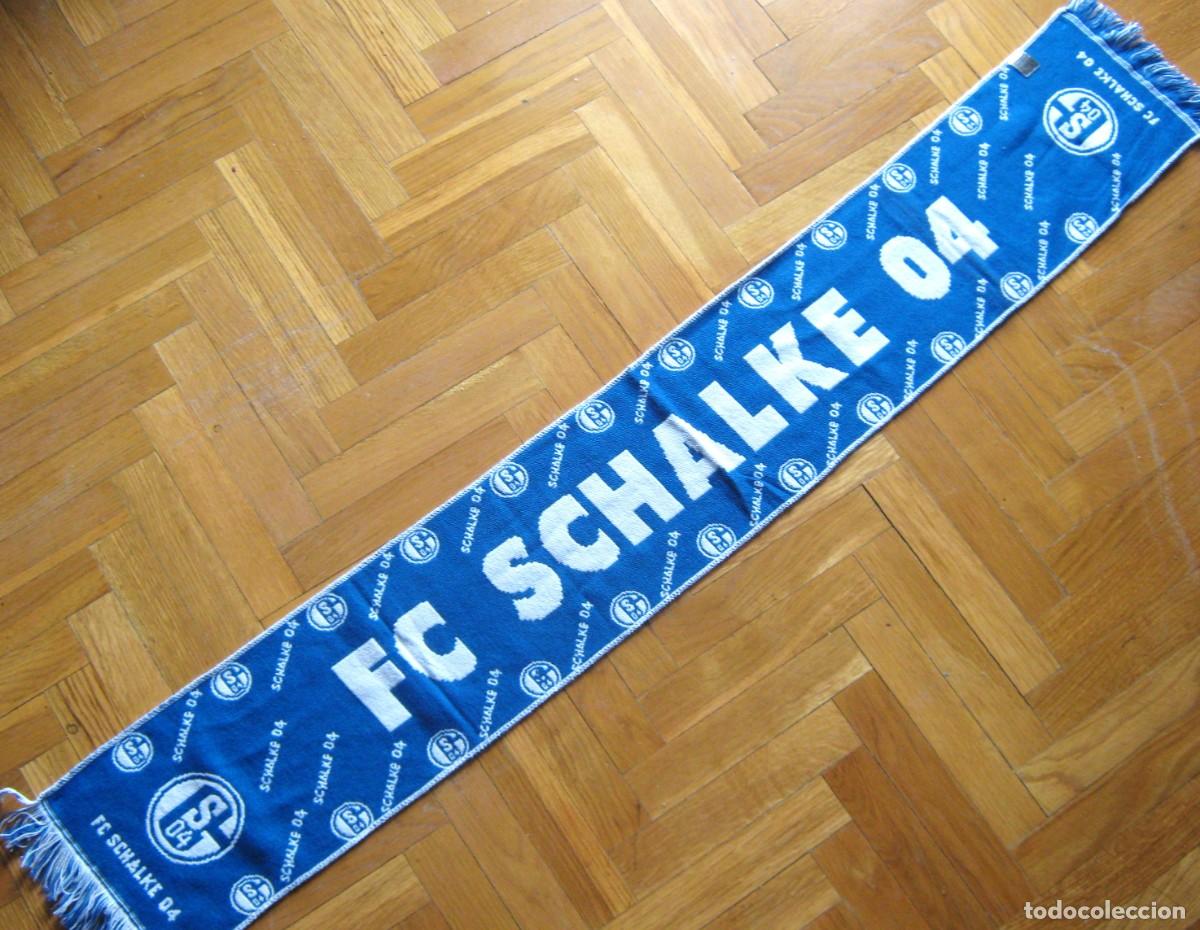 Coleccionismo deportivo: BUFANDA FC SCHALKE 04 GELSENKIRCHEN GERMANY DEUTSCHLAND ALEMANIA SCARV SCARF