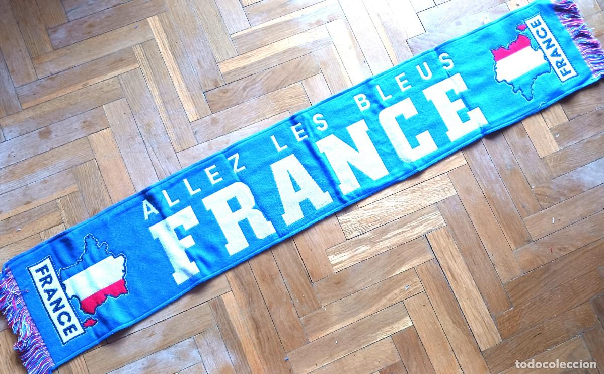 Coleccionismo deportivo: BUFANDA FRANCIA FRANCE ALLEZ LES BLEUS FEDERATION SELECCION FFF SCARV SCARF
