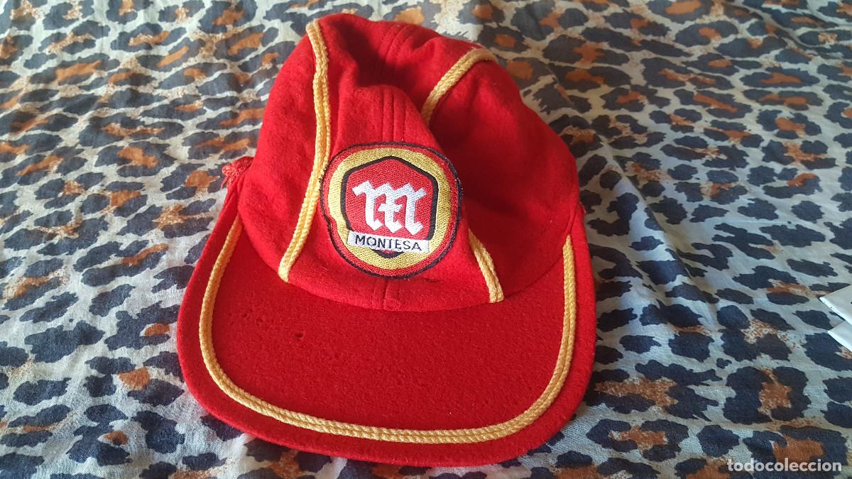 Coleccionismo deportivo: GORRA ORIGINAL MONTESA A&Ntilde;OS 60 70 VINTAGE MOTO TRIAL