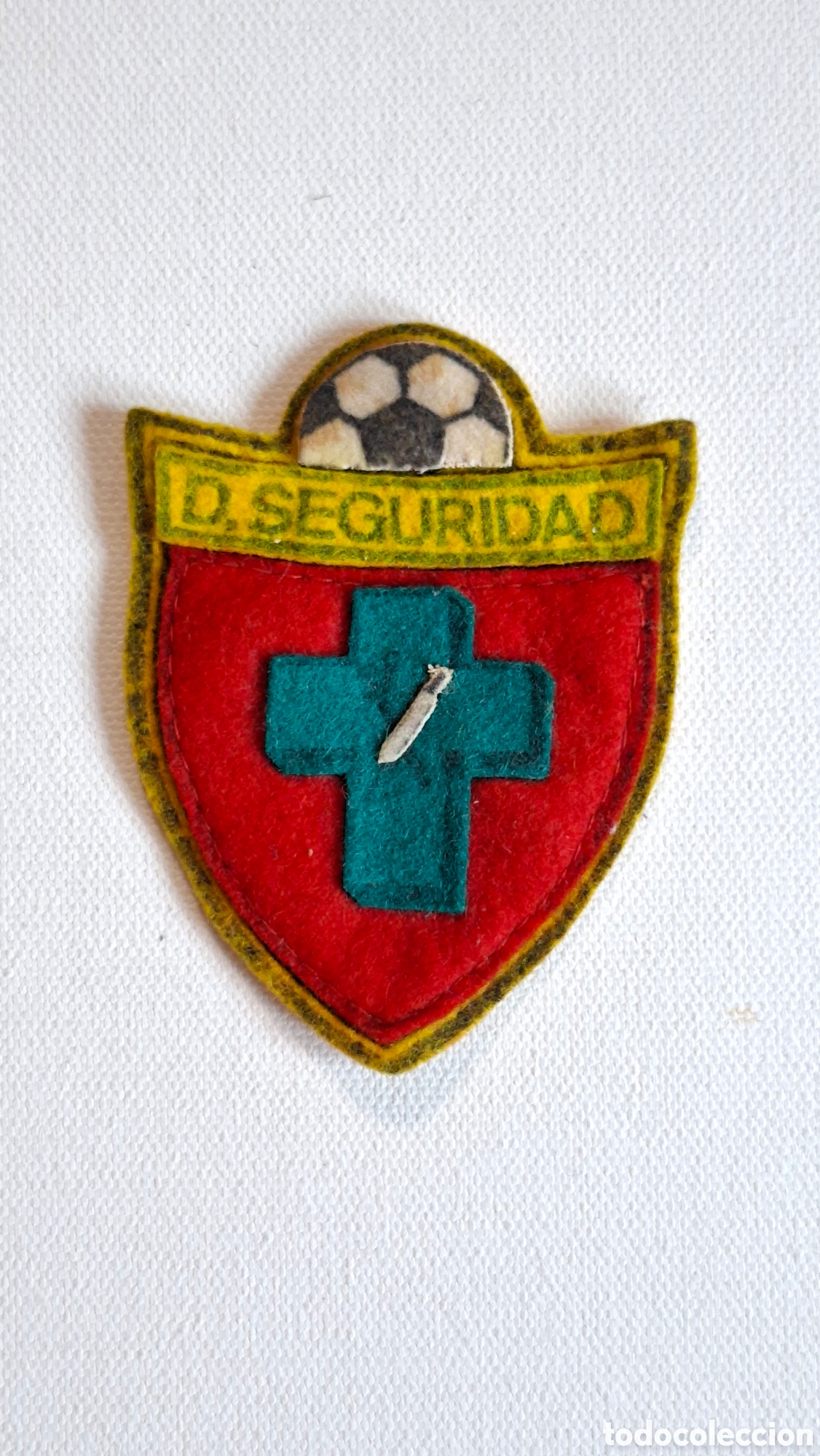 Coleccionismo deportivo: Parche F&uacute;tbol Antiguo - Foto 5