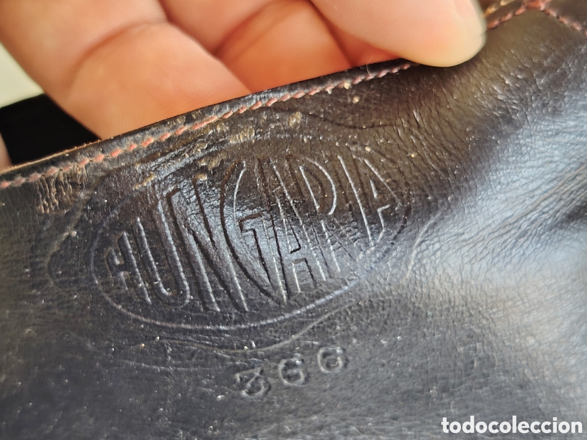 Coleccionismo deportivo: Botas &uacute;nicas vintage Hungaria 366 - Foto 3
