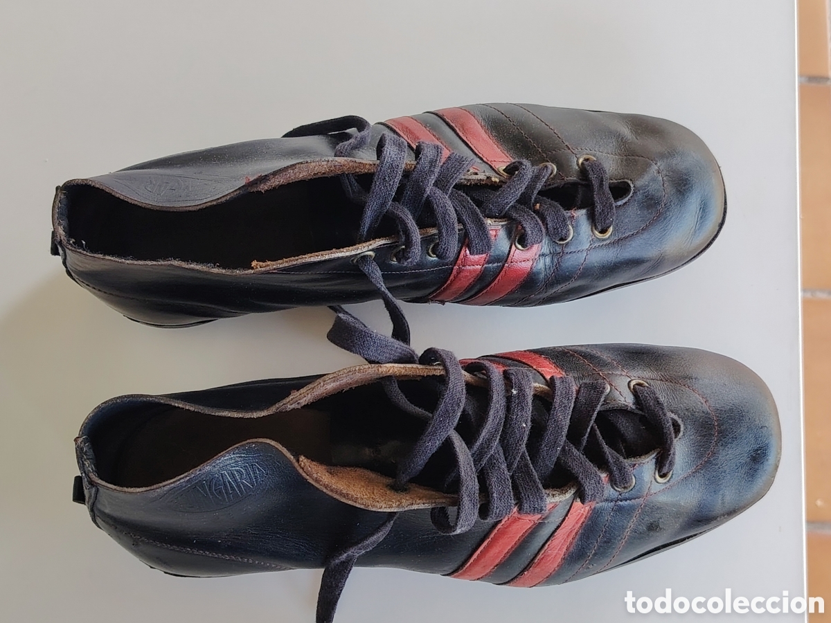 Coleccionismo deportivo: Botas &uacute;nicas vintage Hungaria 366 - Foto 4