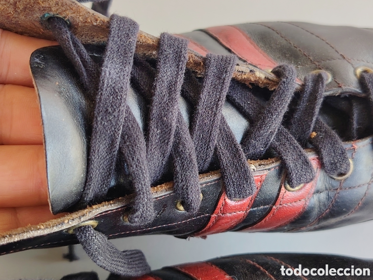 Coleccionismo deportivo: Botas &uacute;nicas vintage Hungaria 366 - Foto 6