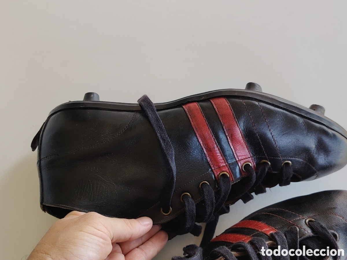 Coleccionismo deportivo: Botas &uacute;nicas vintage Hungaria 366 - Foto 7