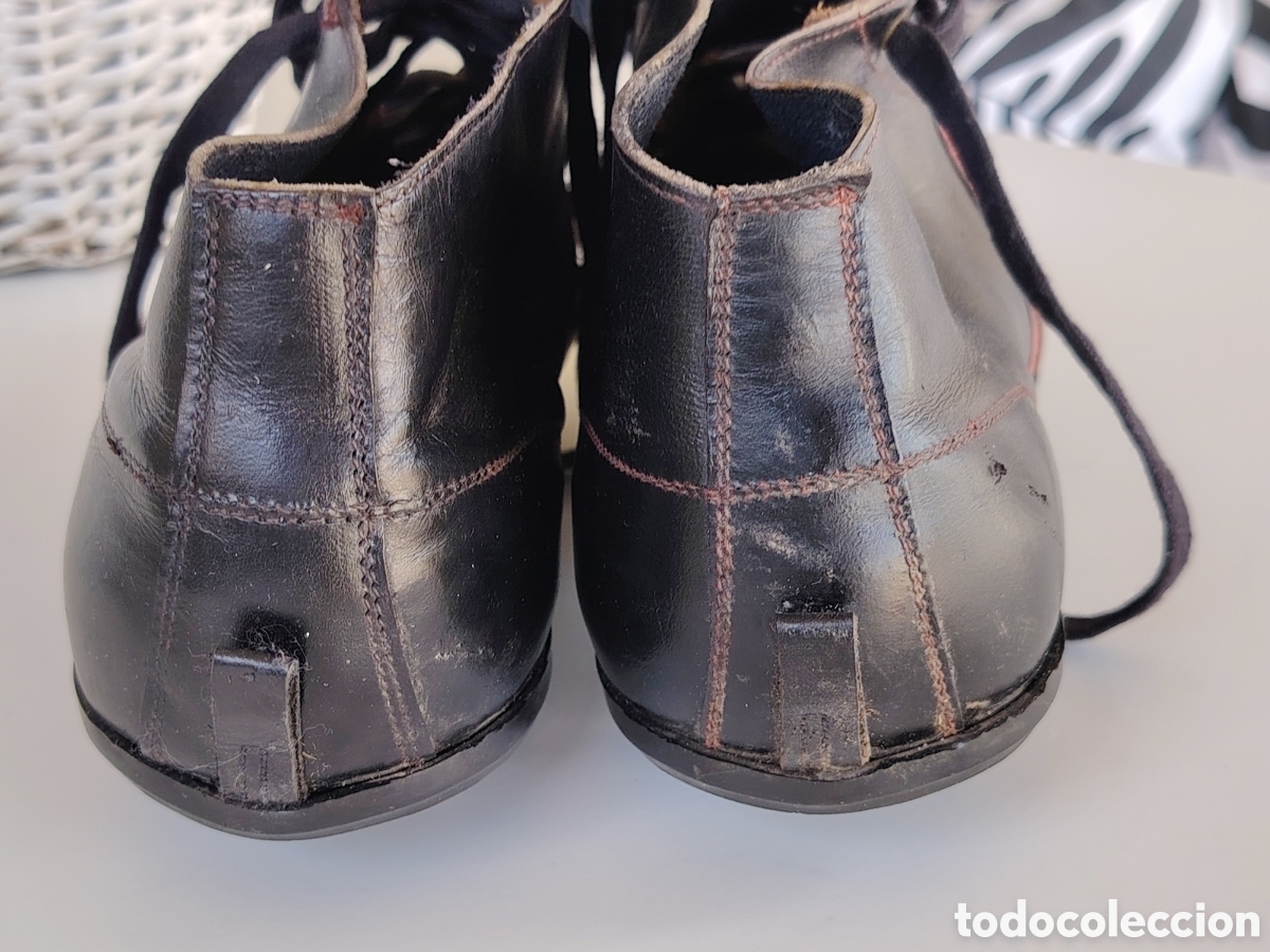 Coleccionismo deportivo: Botas &uacute;nicas vintage Hungaria 366 - Foto 8