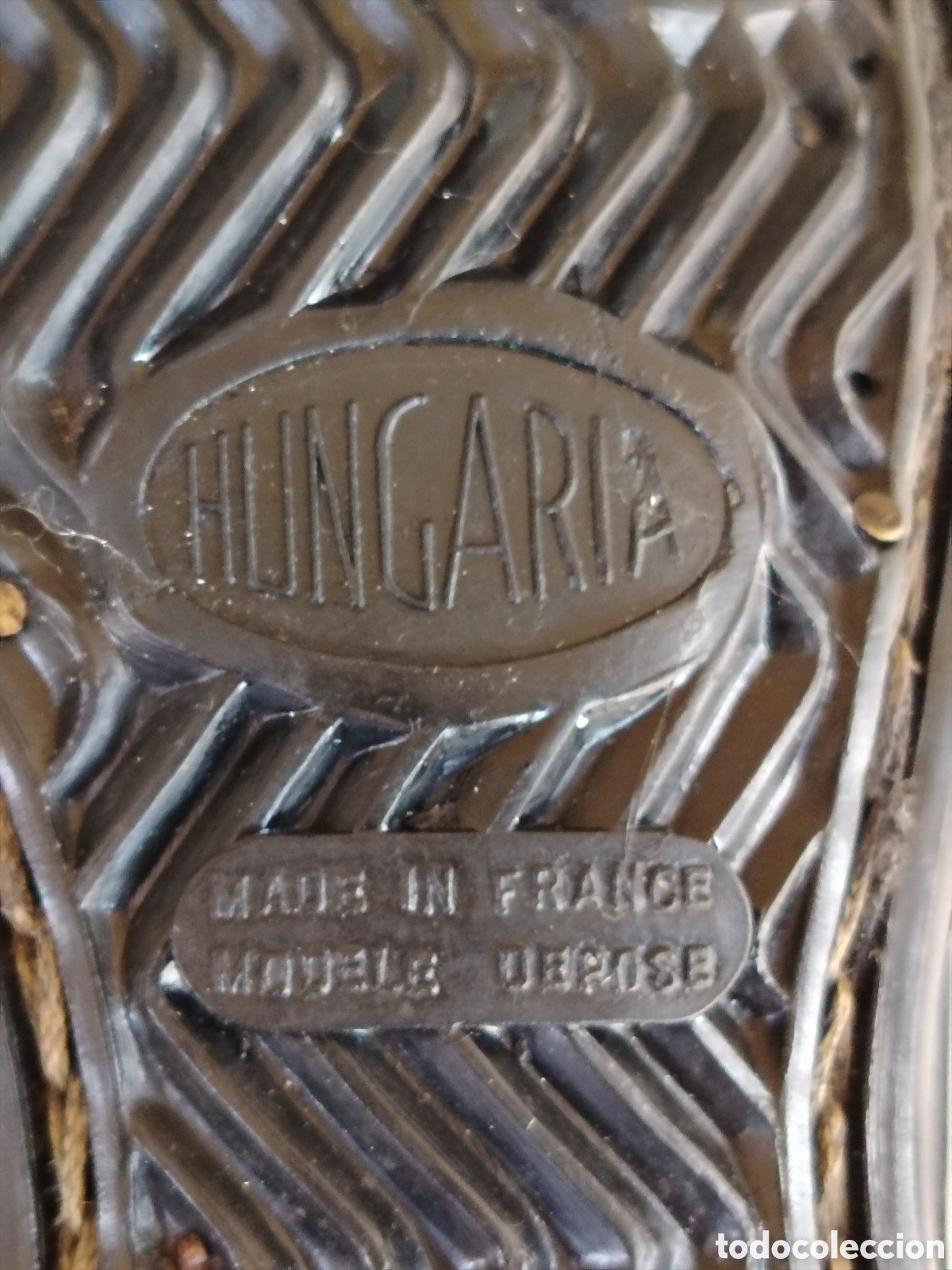 Coleccionismo deportivo: Botas &uacute;nicas vintage Hungaria 366 - Foto 12