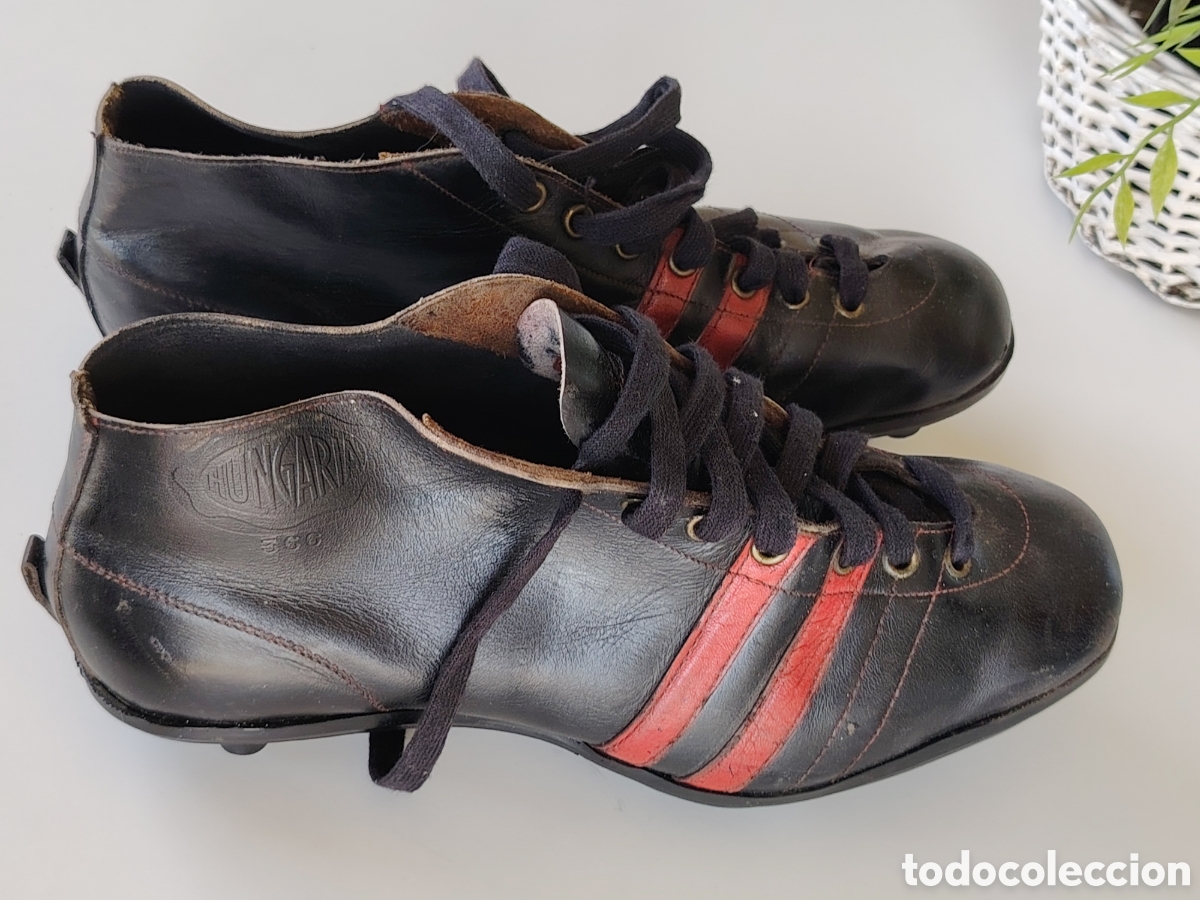 Coleccionismo deportivo: Botas &uacute;nicas vintage Hungaria 366 - Foto 16