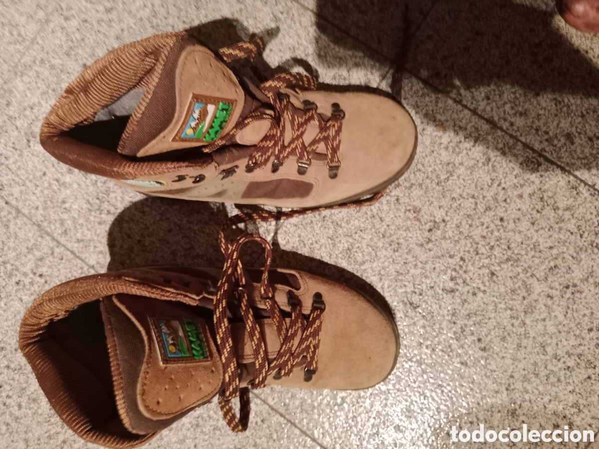 Coleccionismo deportivo: Botas de monta&ntilde;a vintage (KAMET / CAMPUS / LOMER / SAVAGE) &ndash; buen estado