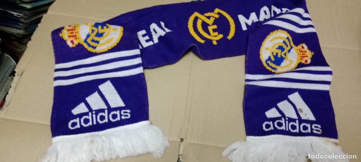 Coleccionismo deportivo: BUFANDA DE FUTBOL REAL MADRID ADIDAS VER FOTOS MM-CHI
