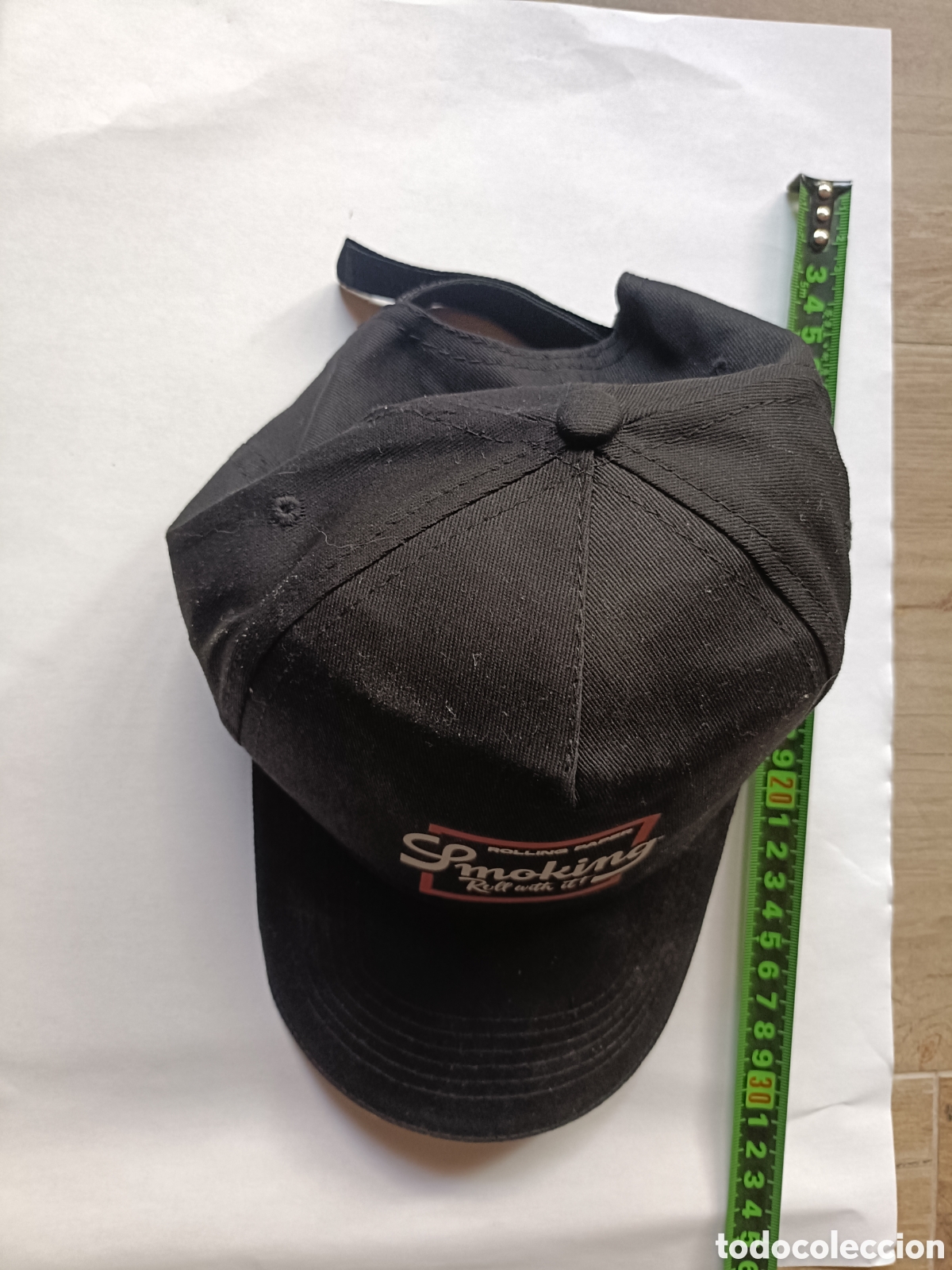 Coleccionismo deportivo: Gorra Smoking, rolling paper, roll with it - Foto 2