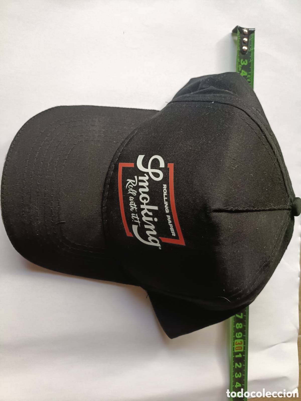 Coleccionismo deportivo: Gorra Smoking, rolling paper, roll with it