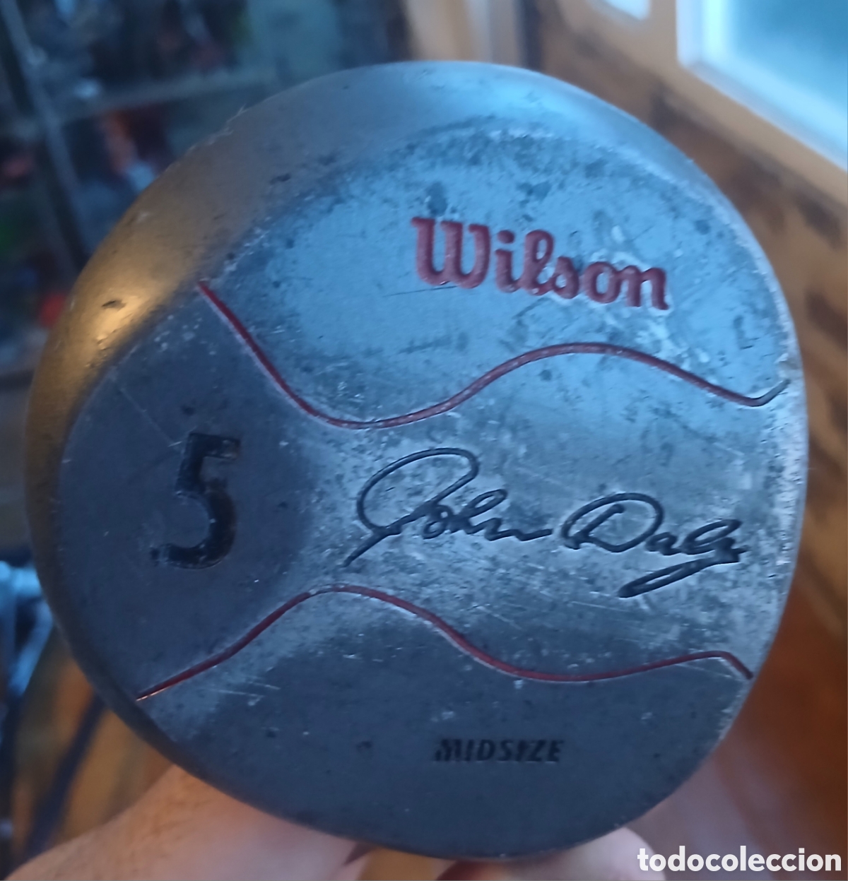 Coleccionismo deportivo: Palo de Golf Madera 5 Wilson, firmado por John Daly