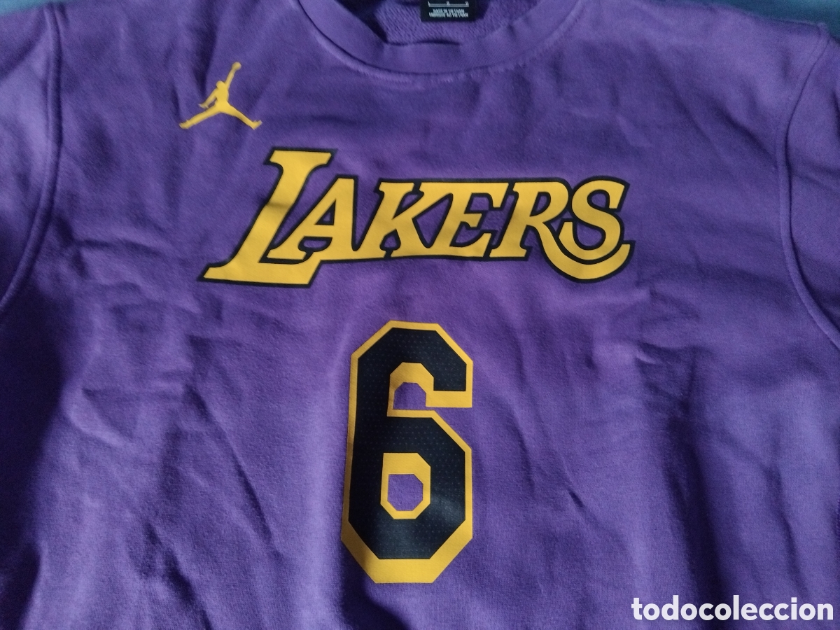 Coleccionismo deportivo: GR Sudadera Lakers. Lebron James. Talla L - Foto 2