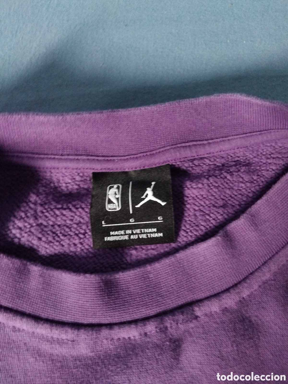 Coleccionismo deportivo: GR Sudadera Lakers. Lebron James. Talla L - Foto 3