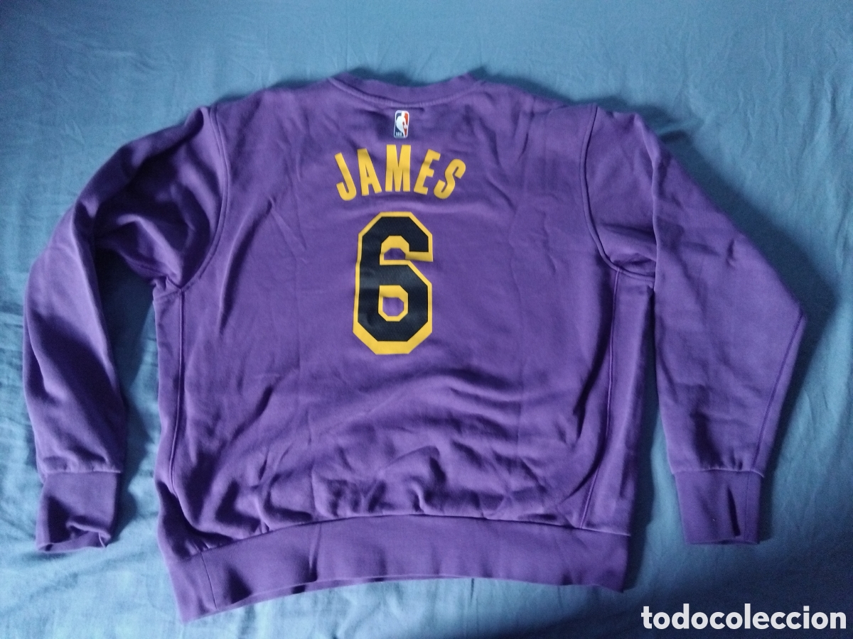 Coleccionismo deportivo: GR Sudadera Lakers. Lebron James. Talla L - Foto 5