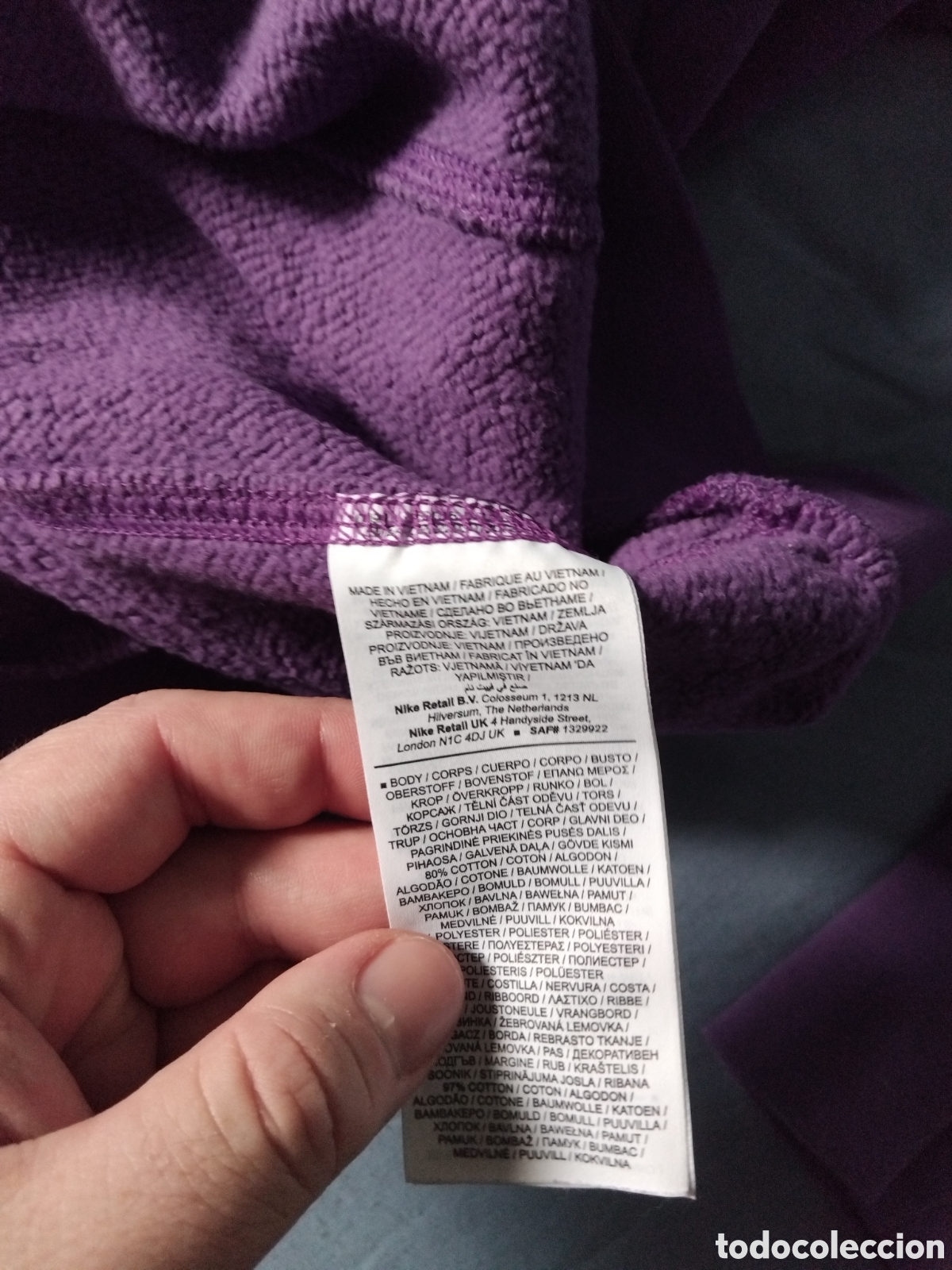 Coleccionismo deportivo: GR Sudadera Lakers. Lebron James. Talla L - Foto 8