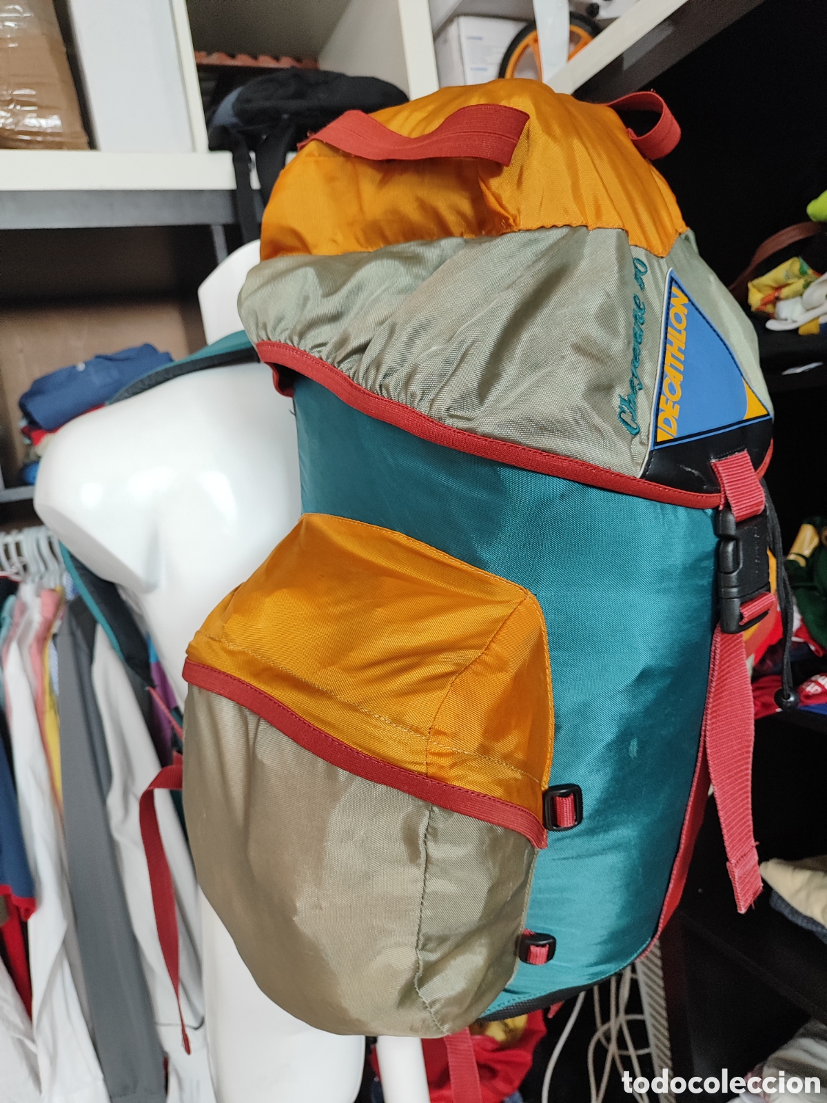 Coleccionismo deportivo: Mochila Decathlon Cheyenne 50L Senderismo - Foto 3