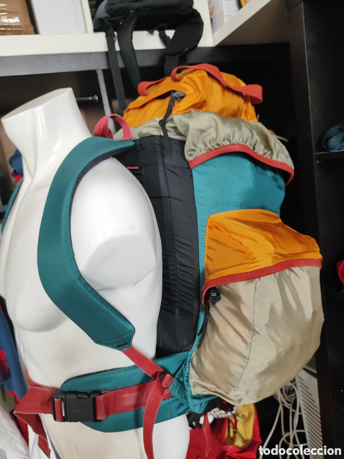 Coleccionismo deportivo: Mochila Decathlon Cheyenne 50L Senderismo - Foto 4