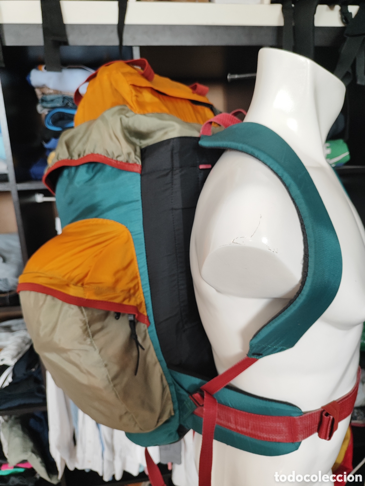 Coleccionismo deportivo: Mochila Decathlon Cheyenne 50L Senderismo - Foto 6