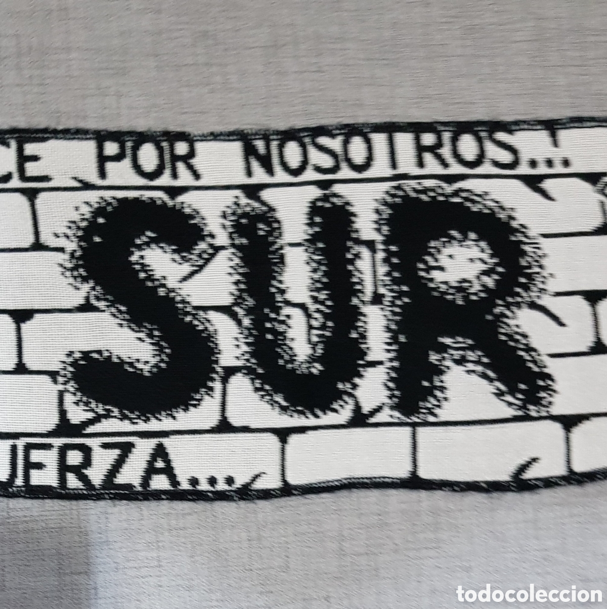 Coleccionismo deportivo: BUFANDA ULTRAS SUR REAL MADRID WHITE POWER - Foto 7