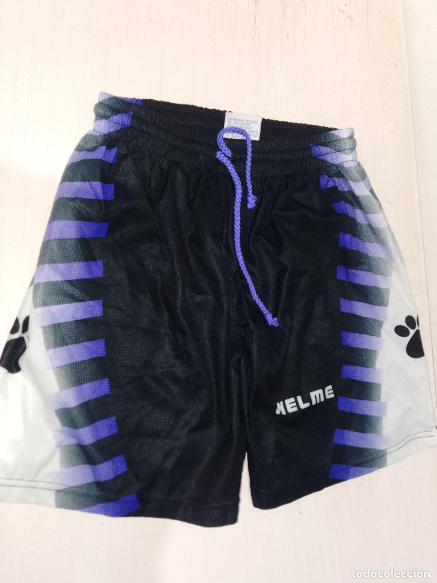 Coleccionismo deportivo: Real Madrid shorts futbol football kelme vintage xs