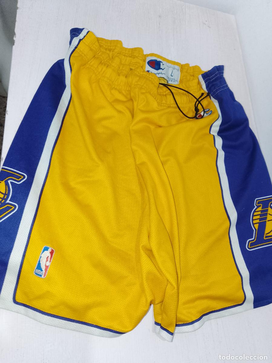 Coleccionismo deportivo: lakers shorts basketball pantalon basquet basket L equivale a S 37cts