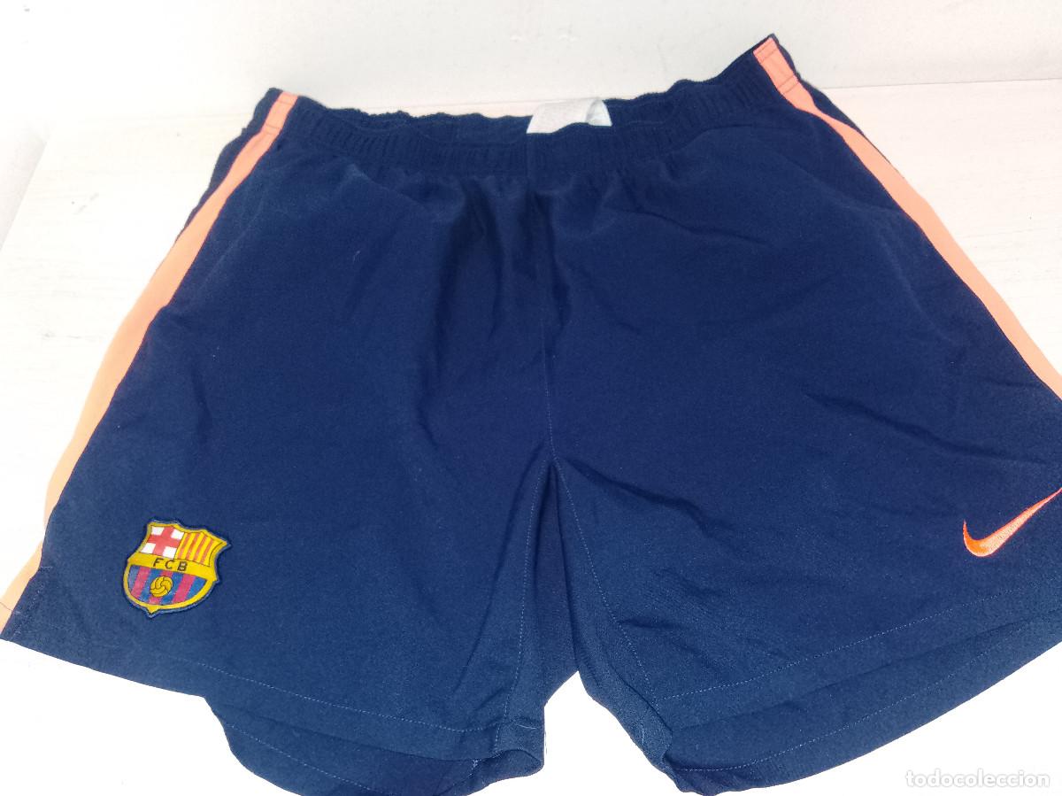 Coleccionismo deportivo: FC Barcelona shorts pantalon futbol football 2009 futbol xl visitante