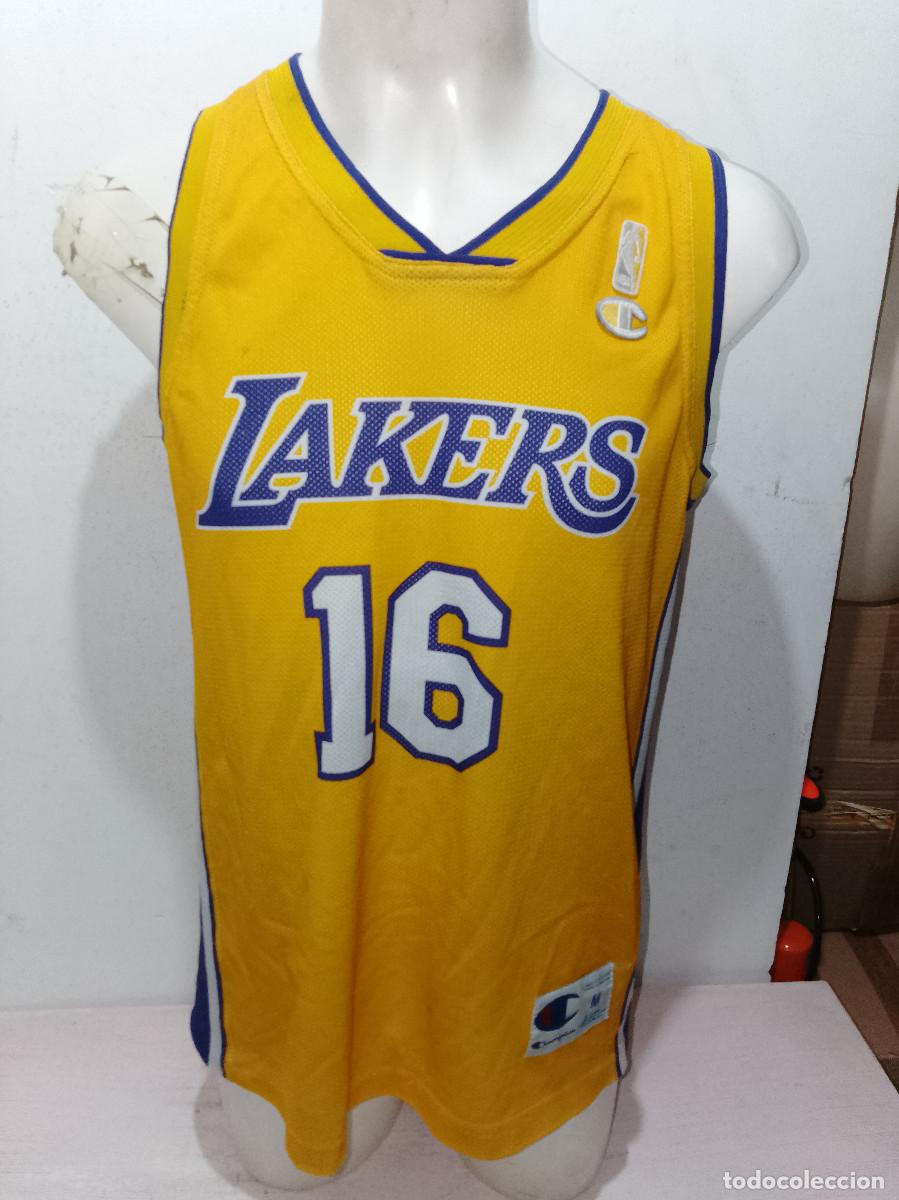Coleccionismo deportivo: Lakers NBA basketball basquet shirt camiseta 57cts (taras)